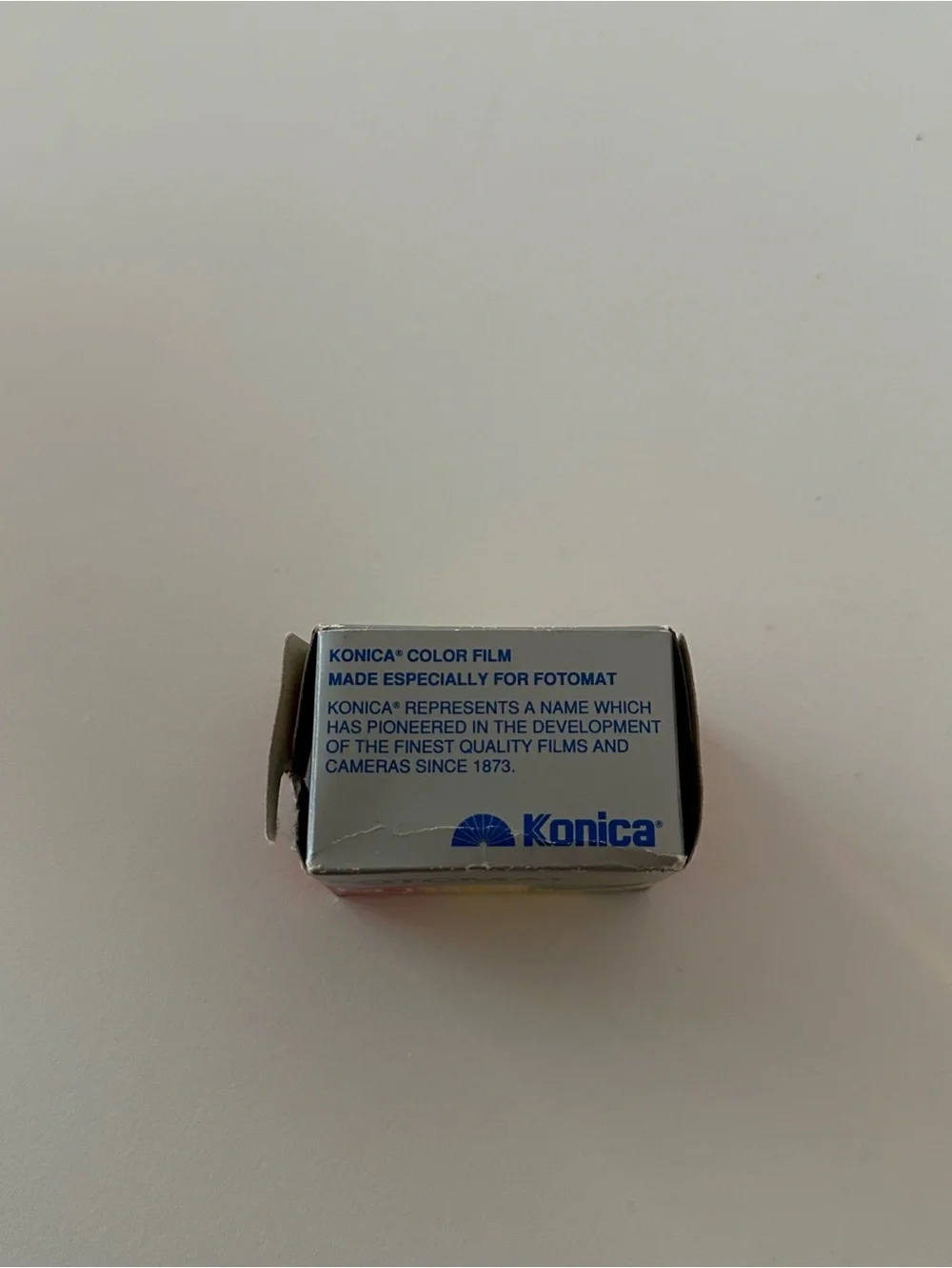Fotomat F4 135/36 Color Print Film Konica 36 Exp. 1990